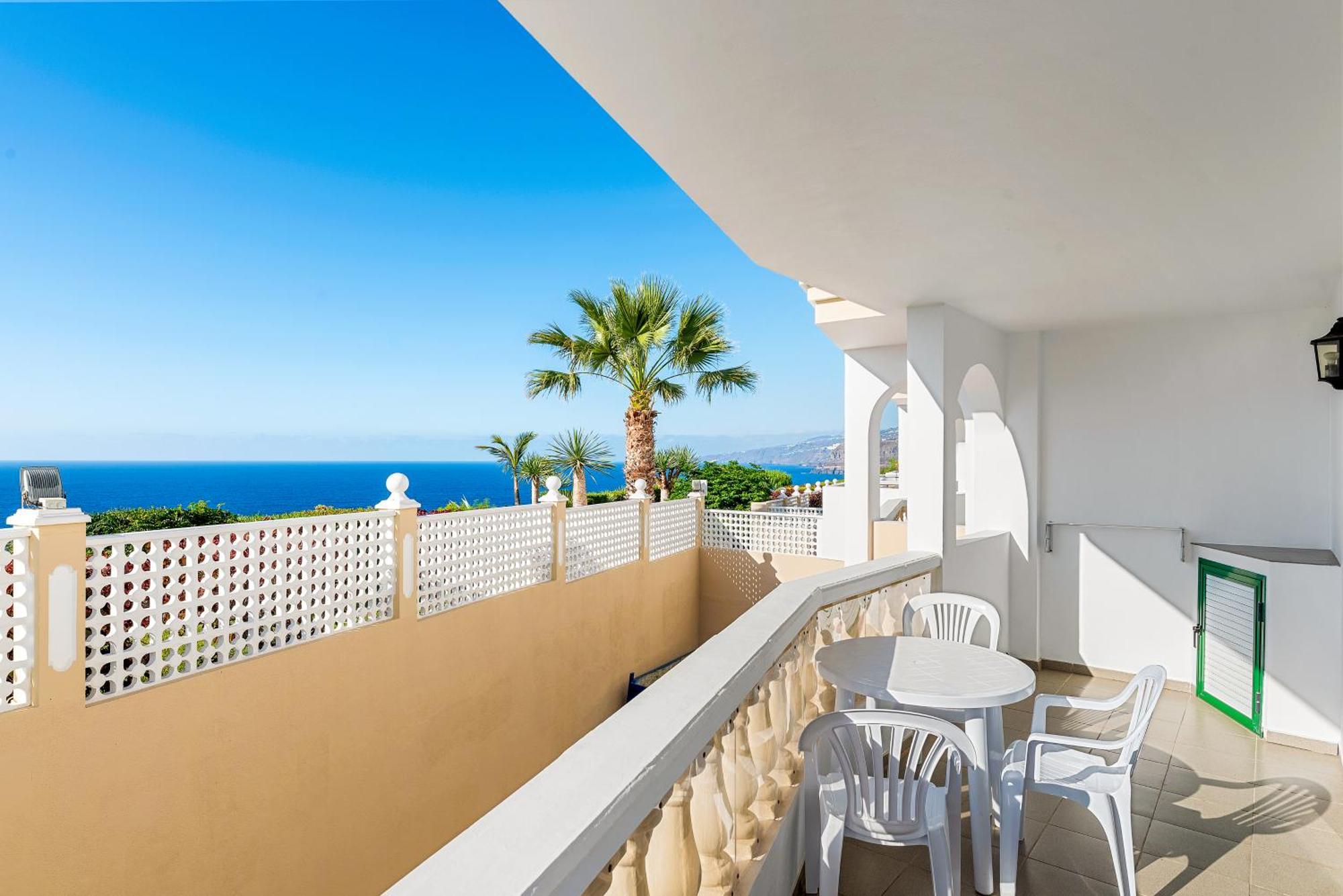 Atlantic One-Bedroom Apartment Balcony Partial Sea View