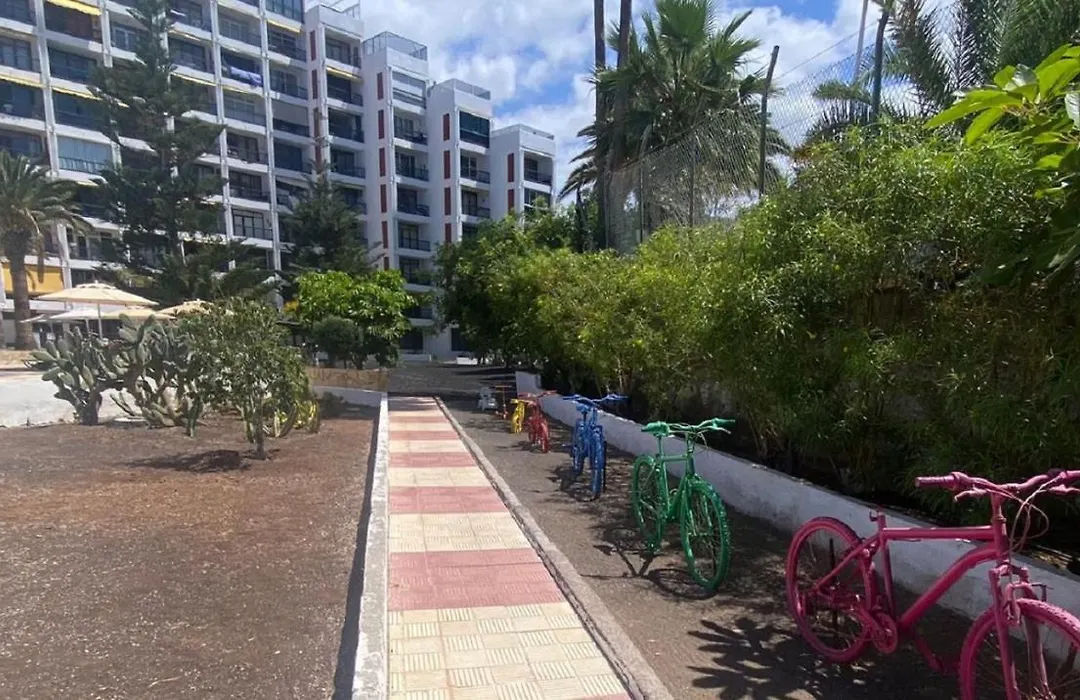Beach And Pool In Playa De Las Americas-1