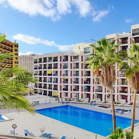 Beach And Pool In Playa De Las Americas-2