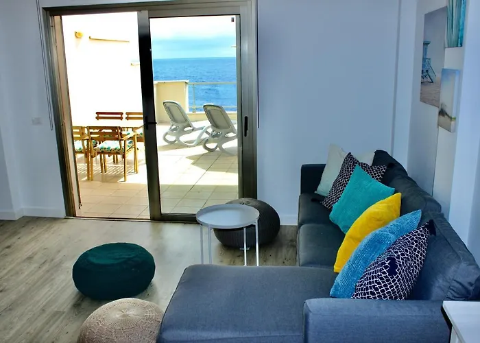 Haustierfreundliches 3Bdr + 2Bath Ocean View Apartment Santa Cruz de Tenerife