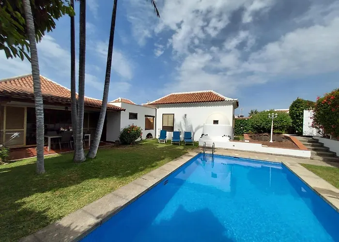 Villa La Paz Puerto de la Cruz  com Piscina