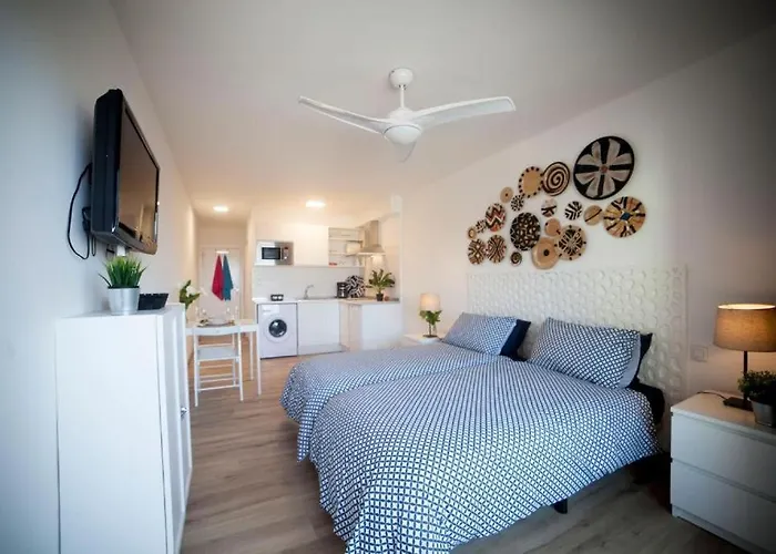 Haustierfreundliches Ferienwohnung Aires Del Atlantico Pool-Wifi Puerto de la Cruz 