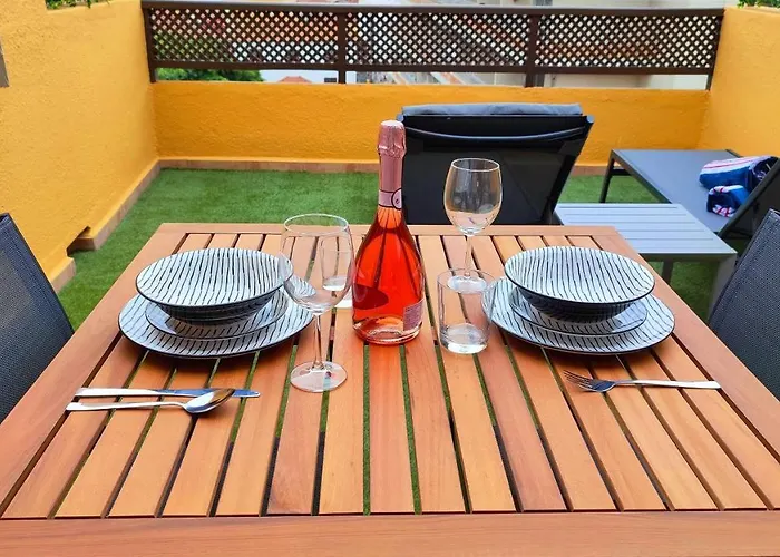 Appartement Marina Atico Penthouse à Puerto de la Cruz  acceptant les animaux