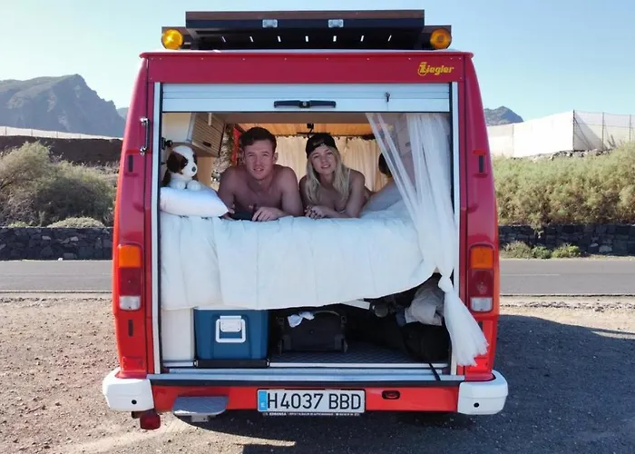 Conny, A Mercedes Firefighter Camper Van Los Cristianos 