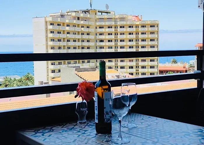 Anatolia Sea View Studio Puerto de la Cruz  aceita animais de estimação