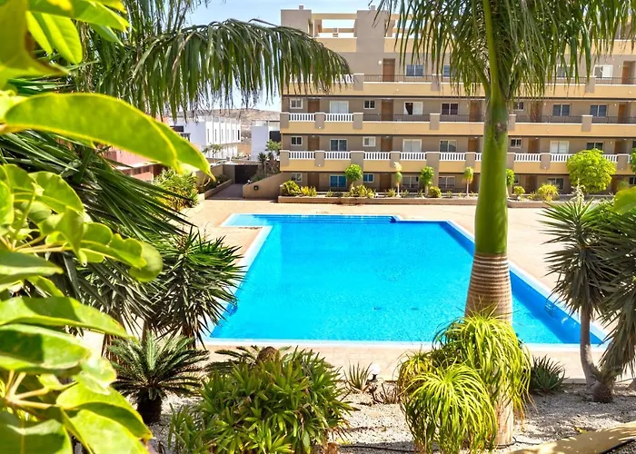 La Perla Beach Apt With Pool El Médano admite animales