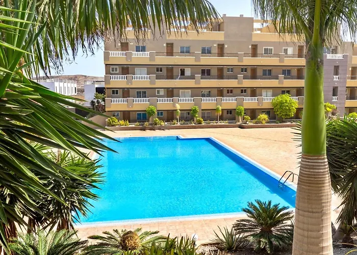 La Perla Beach Apt With Pool El Médano admite animales